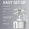Veken Stainless Steel Cat Water Fountain