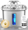 Veken Stainless Steel Cat Water Fountain