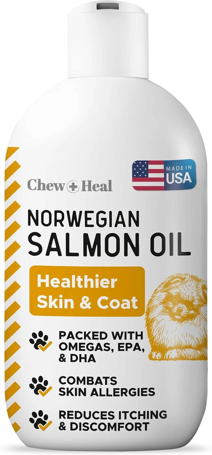 Salmon Oil Skin and Coat Supplement