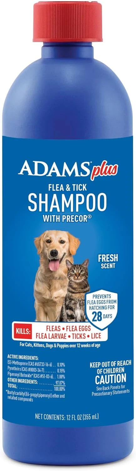 Adams Plus Flea And Tick Shampoo