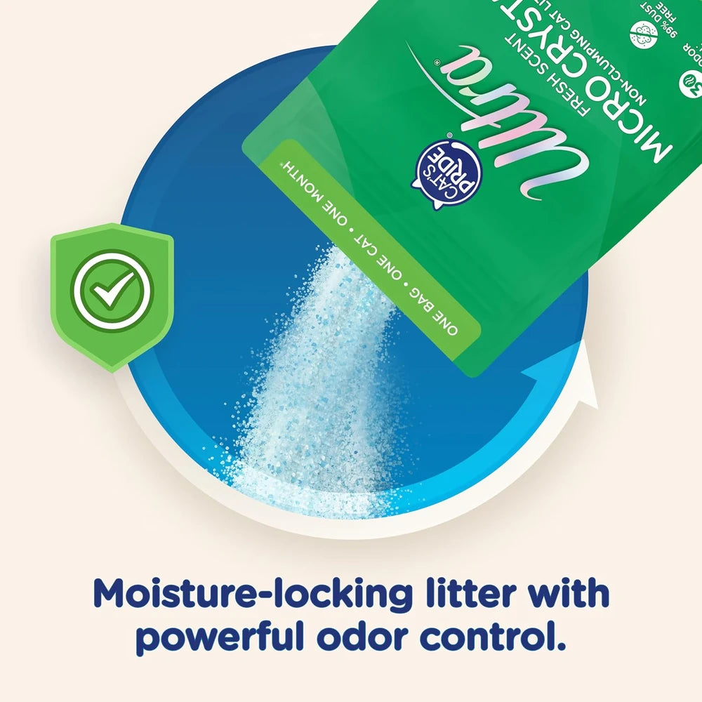 Fresh Scent Micro Crystal Cat Litter