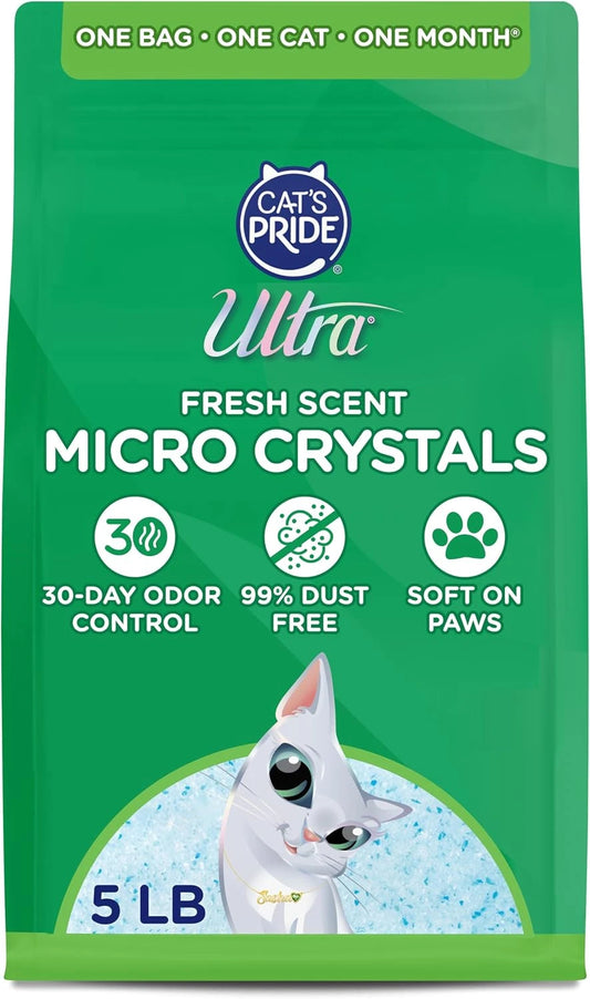 Fresh Scent Micro Crystal Cat Litter